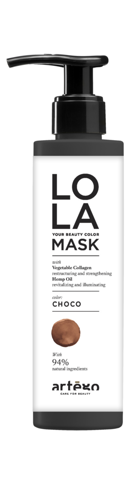 01-039007 LOLA COLOUR MASK CHOCO 200ML